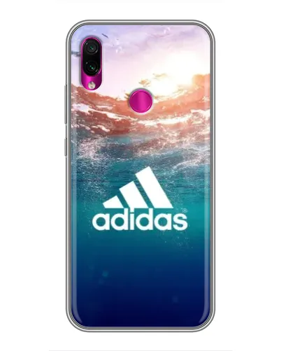 Чехол для Xiaomi Redmi Note 7 Pro с картинкой «Океанская глубина адидас»