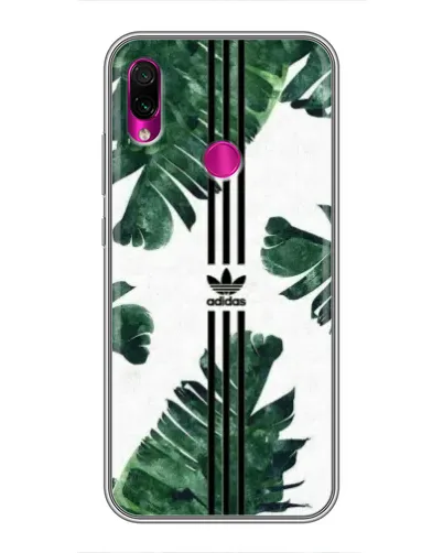 Чехол для Xiaomi Redmi Note 7 Pro с картинкой «Пальмовые листья адидас»