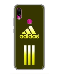 Чехол для Xiaomi Redmi Note 7 Pro с картинкой «Оливковый градиент Adidas»