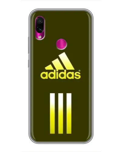 Чехол для Xiaomi Redmi Note 7 Pro с картинкой «Оливковый градиент Adidas»