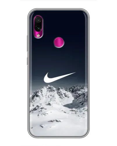 Чехол для Xiaomi Redmi Note 7 Pro с картинкой «Nike — зимние горы» Чехол для Xiaomi Redmi Note 7 Pro с картинкой «Nike — зимние горы»
