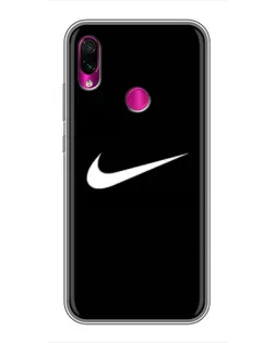 Чехол для Xiaomi Redmi Note 7 Pro с картинкой «Минималистический Найк»