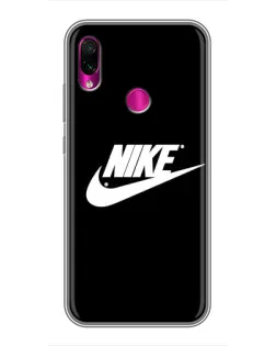 Чехол для Xiaomi Redmi Note 7 Pro с картинкой «Мазки краски Nike»