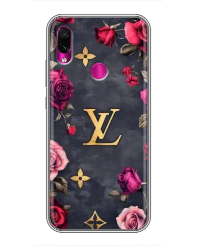 Чехол для Xiaomi Redmi Note 7 Pro с картинкой «Цветочный Louis Vuitton»