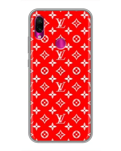 Чехол для Xiaomi Redmi Note 7 Pro с картинкой «Яркий паттерн LV»