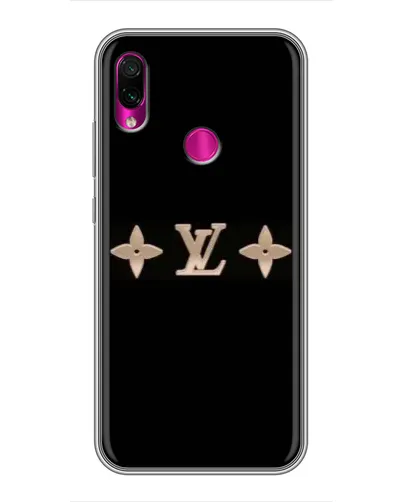 Чехол для Xiaomi Redmi Note 7 Pro с картинкой «Louis Vuitton — минимализм»