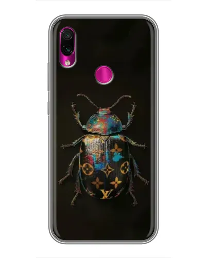 Чехол для Xiaomi Redmi Note 7 Pro с картинкой «LV — мраморный принт»