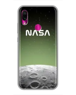Чохол для Xiaomi Redmi Note 7 Pro з картинкою «NASA — місячний градієнт»