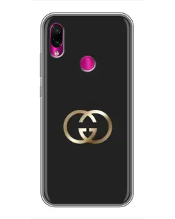 Чехол для Xiaomi Redmi Note 7 Pro с картинкой «Минимализм Gucci»
