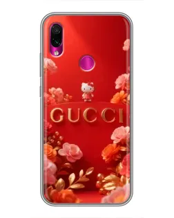Чехол для Xiaomi Redmi Note 7 Pro с картинкой «Gucci — золотой сад»