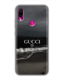 Чехол для Xiaomi Redmi Note 7 Pro с картинкой «Gucci — морской прибой»