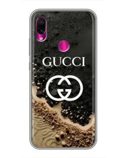 Чехол для Xiaomi Redmi Note 7 Pro с картинкой «Gucci — песчаные дюны»