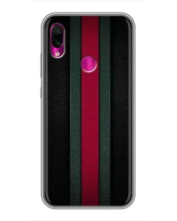 Чехол для Xiaomi Redmi Note 7 Pro с картинкой «Gucci — неоновая линия»