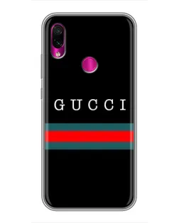 Чехол для Xiaomi Redmi Note 7 Pro с картинкой «Gucci — красный пояс»