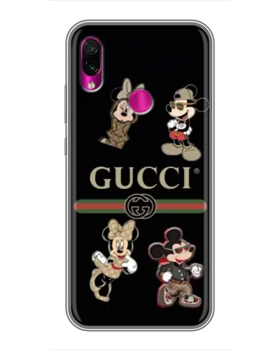 Чехол для Xiaomi Redmi Note 7 Pro с картинкой «Gucci — герои Disney и монограмма» Чехол для Xiaomi Redmi Note 7 Pro с картинкой «Gucci — герои Disney и монограмма»