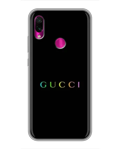 Чехол для Xiaomi Redmi Note 7 Pro с картинкой «Gucci — неоновый минимализм» Чехол для Xiaomi Redmi Note 7 Pro с картинкой «Gucci — неоновый минимализм»