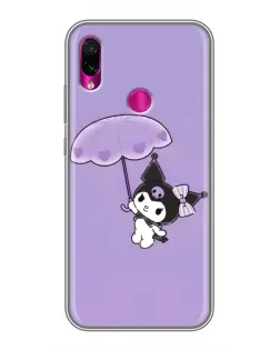Чохол для Xiaomi Redmi Note 7 Pro з картинкою «Kuromi з парасолькою» Чохол для Xiaomi Redmi Note 7 Pro з картинкою «Kuromi з парасолькою»