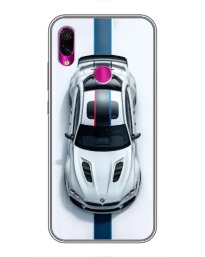Чехол для Xiaomi Redmi Note 7 Pro с картинкой «Вид сверху — BMW M»