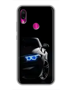 Чехол для Xiaomi Redmi Note 7 Pro с картинкой «BMW — ночной взгляд» Чехол для Xiaomi Redmi Note 7 Pro с картинкой «BMW — ночной взгляд»