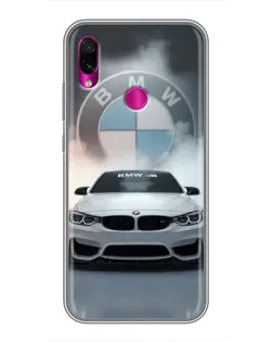 Чехол для Xiaomi Redmi Note 7 Pro с картинкой «BMW в белом дыму» Чехол для Xiaomi Redmi Note 7 Pro с картинкой «BMW в белом дыму»