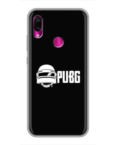 Чехол для Xiaomi Redmi Note 7 Pro с картинкой «PUBG — классический лого»