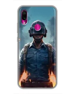 Чохол для Xiaomi Redmi Note 7 Pro з картинкою «PUBG — реалістичний герой» Чохол для Xiaomi Redmi Note 7 Pro з картинкою «PUBG — реалістичний герой»