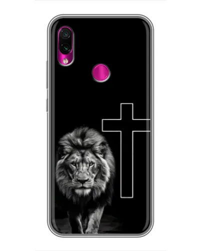 Чехол для Xiaomi Redmi Note 7 Pro с картинкой «Лев и Крест» Чехол для Xiaomi Redmi Note 7 Pro с картинкой «Лев и Крест»