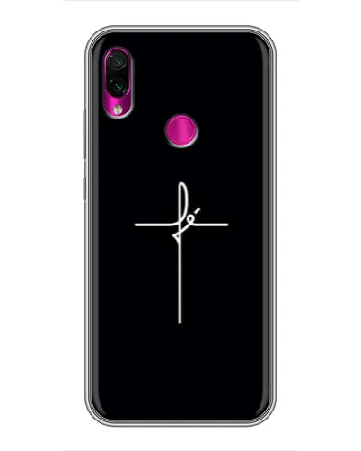 Чехол для Xiaomi Redmi Note 7 Pro с картинкой «Тонкий крест» Чехол для Xiaomi Redmi Note 7 Pro с картинкой «Тонкий крест»
