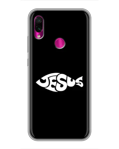 Чехол для Xiaomi Redmi Note 7 Pro с картинкой «Рыба Jesus» Чехол для Xiaomi Redmi Note 7 Pro с картинкой «Рыба Jesus»