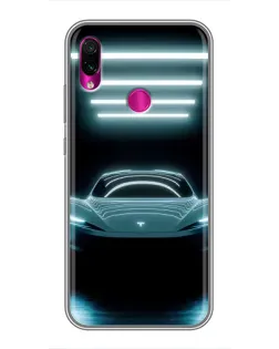 Чехол для Xiaomi Redmi Note 7 Pro с картинкой «Tesla в неоне» Чехол для Xiaomi Redmi Note 7 Pro с картинкой «Tesla в неоне»