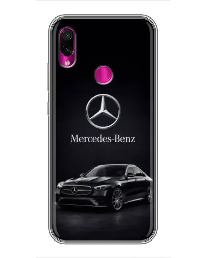Чехол для Xiaomi Redmi Note 7 Pro с картинкой «Mercedes — решетка радиатора» Чехол для Xiaomi Redmi Note 7 Pro с картинкой «Mercedes — решетка радиатора»