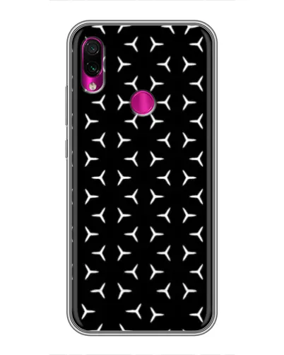 Чехол для Xiaomi Redmi Note 7 Pro с картинкой «Mercedes паттерн звезд» Чехол для Xiaomi Redmi Note 7 Pro с картинкой «Mercedes паттерн звезд»