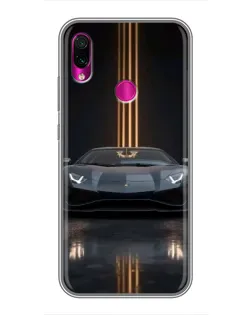 Чехол для Xiaomi Redmi Note 7 Pro с картинкой «Lamborghini золотые линии» Чехол для Xiaomi Redmi Note 7 Pro с картинкой «Lamborghini золотые линии»