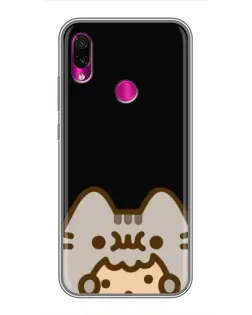 Чехол для Xiaomi Redmi Note 7 Pro с картинкой «Пушин на черном» Чехол для Xiaomi Redmi Note 7 Pro с картинкой «Пушин на черном»