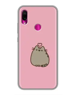 Чехол для Xiaomi Redmi Note 7 Pro с картинкой «Pusheen сердце» Чехол для Xiaomi Redmi Note 7 Pro с картинкой «Pusheen сердце»