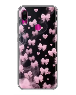 Чехол для Xiaomi Redmi Note 7 Pro с картинкой «Неоновое кружево»