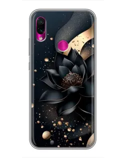 Чехол для Xiaomi Redmi Note 7 Pro с картинкой «Черный лотос»