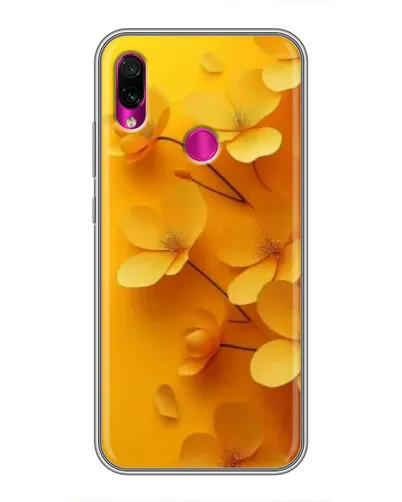 Чехол для Xiaomi Redmi Note 7 Pro с картинкой «Золотые лепестки»