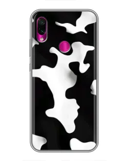 Чехол для Xiaomi Redmi Note 7 Pro с картинкой «Черно-белое пятно»