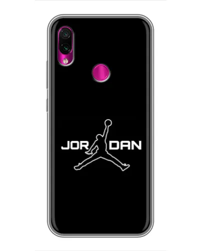 Чехол для Xiaomi Redmi Note 7 с картинкой «Nike Pink Swirl»