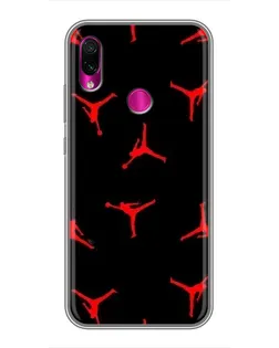 Чехол для Xiaomi Redmi Note 7 с картинкой «Jordan Red Pattern» Чехол для Xiaomi Redmi Note 7 с картинкой «Jordan Red Pattern»