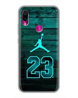 Чехол для Xiaomi Redmi Note 7 с картинкой «Jordan Cyan 23» Чехол для Xiaomi Redmi Note 7 с картинкой «Jordan Cyan 23»
