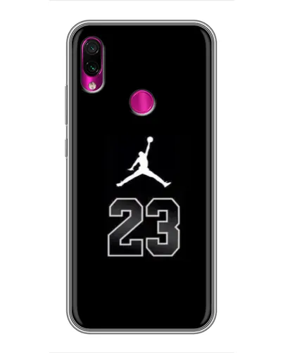 Чехол для Xiaomi Redmi Note 7 с картинкой «Jordan Flight 23»