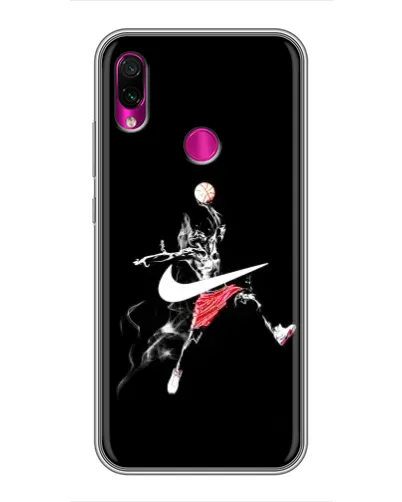 Чехол для Xiaomi Redmi Note 7 с картинкой «Jordan Jumpman»