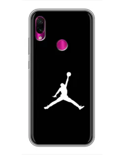 Чехол для Xiaomi Redmi Note 7 с картинкой «Jordan Silhouette» Чехол для Xiaomi Redmi Note 7 с картинкой «Jordan Silhouette»