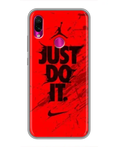 Чехол для Xiaomi Redmi Note 7 с картинкой «Nike Just Do It»