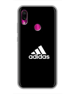 Чохол для Xiaomi Redmi Note 7 з картинкою «Чорна класика Adidas»