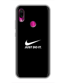 Чехол для Xiaomi Redmi Note 7 с картинкой «Минимализм от Nike» Чехол для Xiaomi Redmi Note 7 с картинкой «Минимализм от Nike»