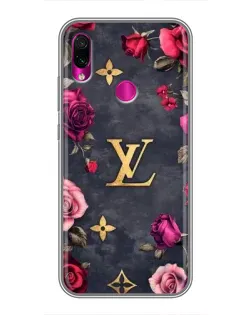 Чехол для Xiaomi Redmi Note 7 с картинкой «Цветочный Louis Vuitton» Чехол для Xiaomi Redmi Note 7 с картинкой «Цветочный Louis Vuitton»