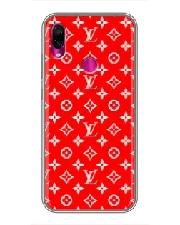 Чехол для Xiaomi Redmi Note 7 с картинкой «Яркий паттерн LV» Чехол для Xiaomi Redmi Note 7 с картинкой «Яркий паттерн LV»